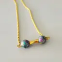 Bracelet doubles perles bleues