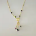 Collier 4 en 1 en perles noires et doré